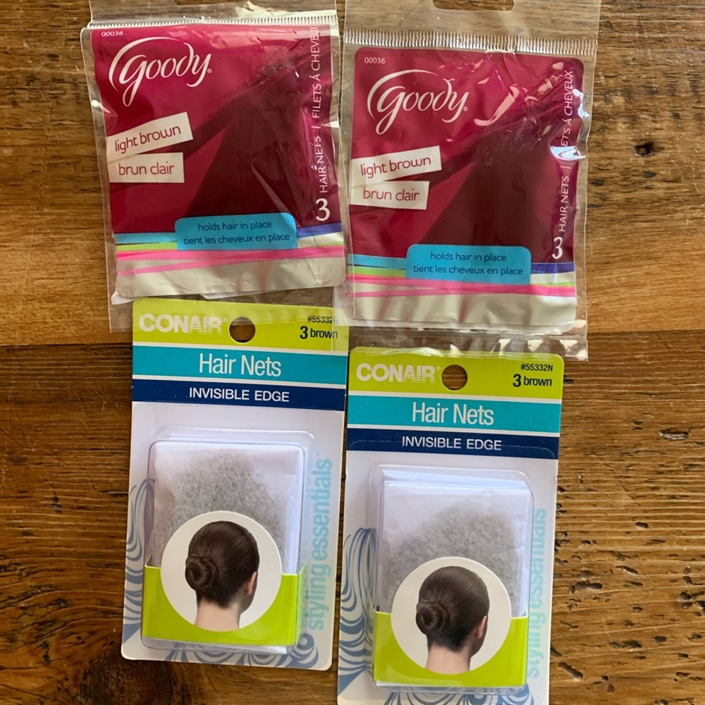 Hairnets for buns